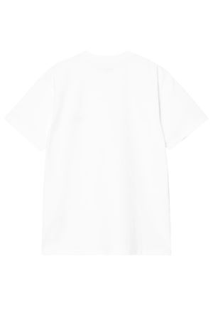 White organic cotton jersey T-shirt CARHARTT WIP | I02995602